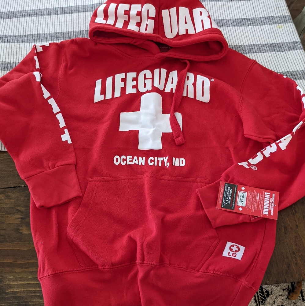Lifeguard Sweatshirt Ocean City MD